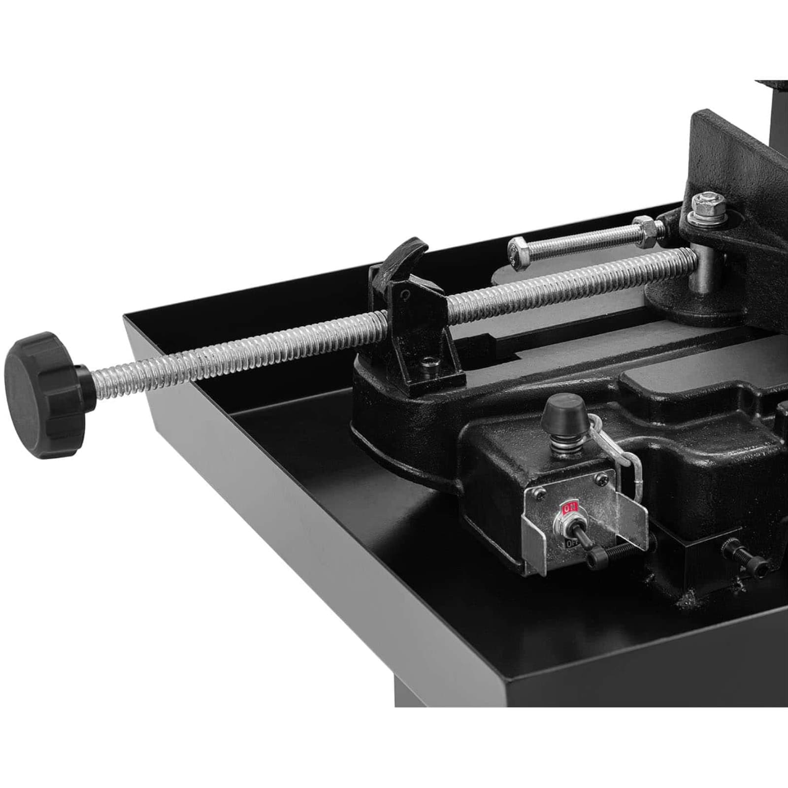 Piła przecinarka taśmowa do metalu plastiku wys. cięcia 18 cm szer. cięcia 18 cm 250 W