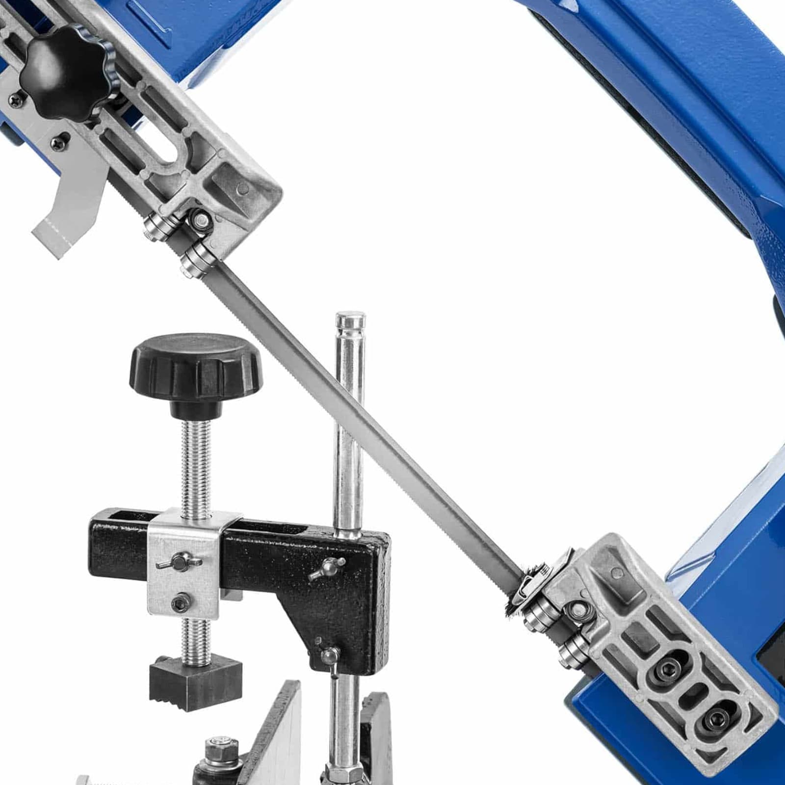 Piła przecinarka taśmowa do metalu plastiku wys. cięcia 18 cm szer. cięcia 21 cm 250 W