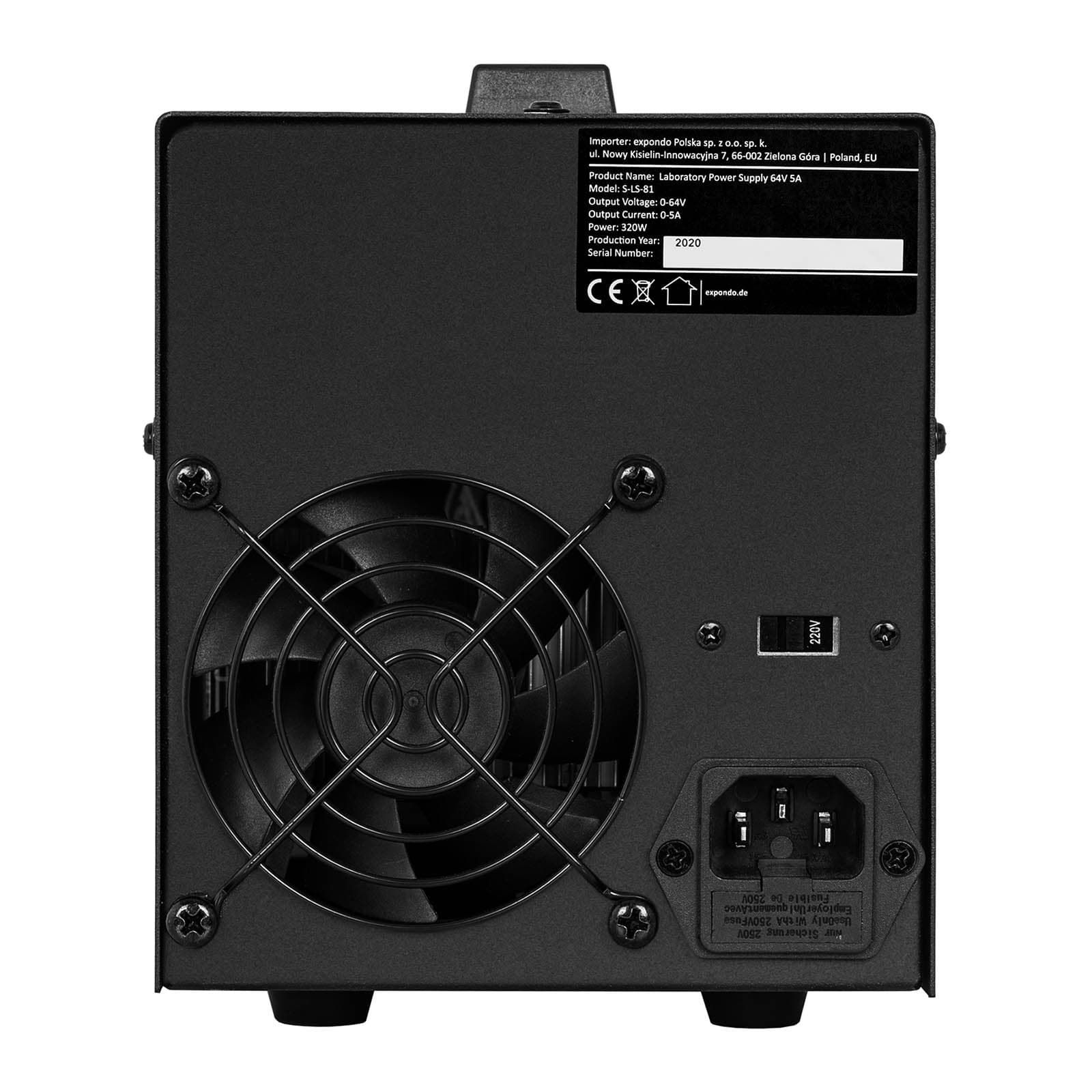 Zasilacz laboratoryjny serwisowy 0-64 V 0-5 A 320 W