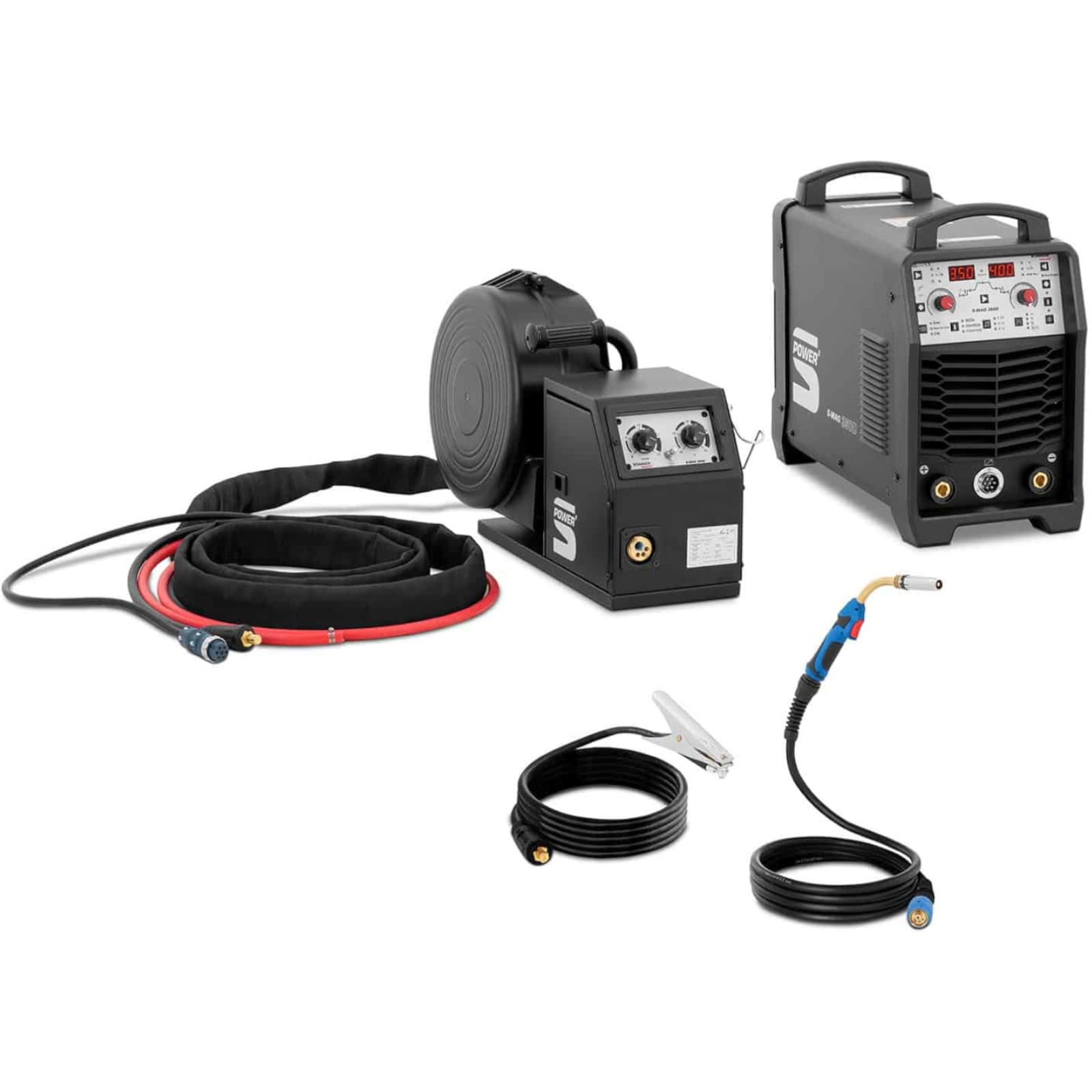 Spawarka migomat MIG/MAG FLUX 2/4T Anti Stick 350A 400V