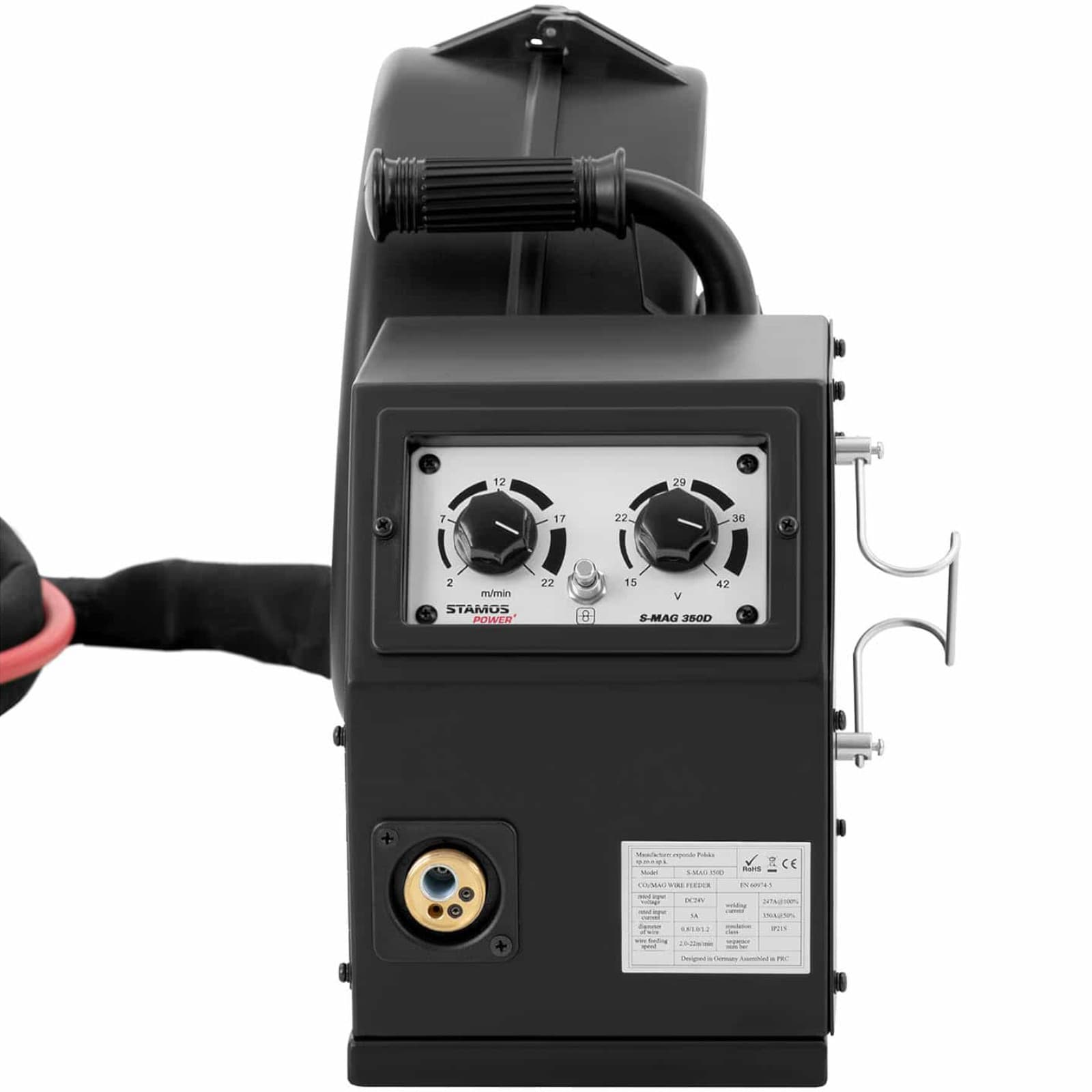 Spawarka migomat MIG/MAG FLUX 2/4T Anti Stick 350A 400V