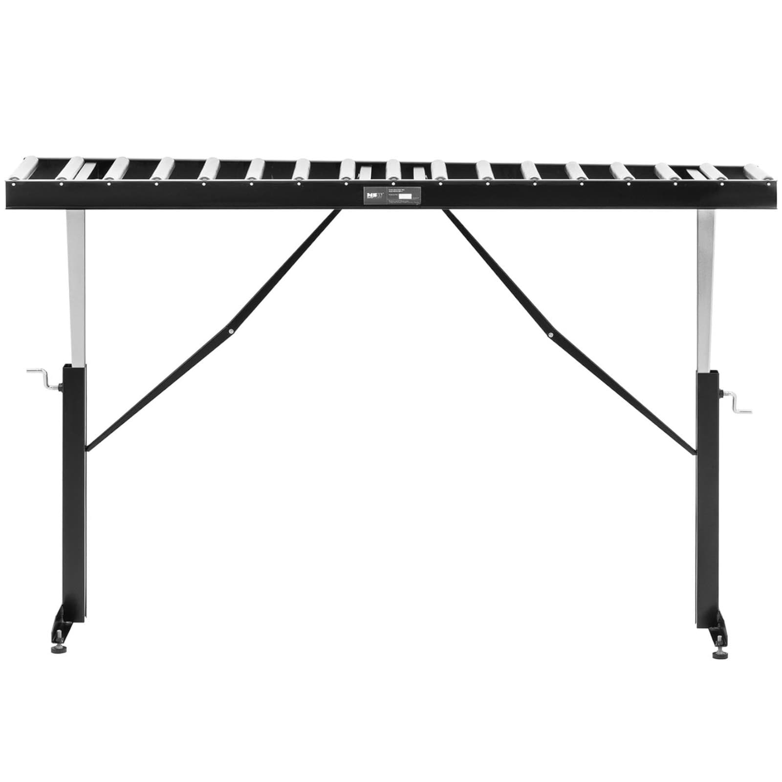 Podajnik rolkowy z regulacją wysokości do 200kg 17 rolek 320x35mm 167cm